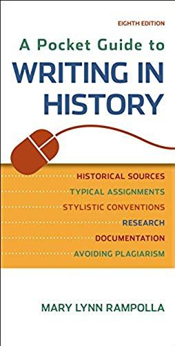 A Pocket Guide To Writing In History