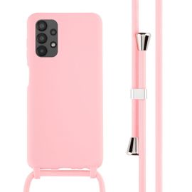 Imoshion Coque En Silicone Avec Cordon Samsung Galaxy A13 (4g) Rose