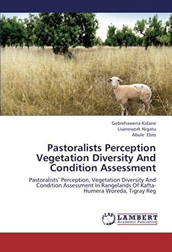 Pastoralists Perception Vegetation Diversity And Condition Assessment