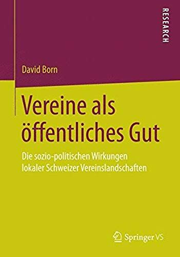 Vereine Als Öffentliches Gut