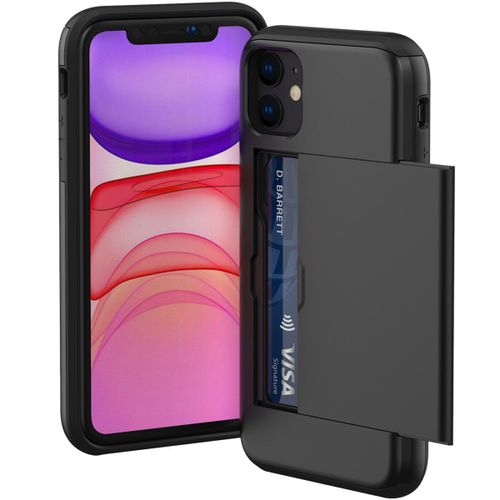 Imoshion Coque Arrière Avec Porte-Cartes Iphone 11 Noir