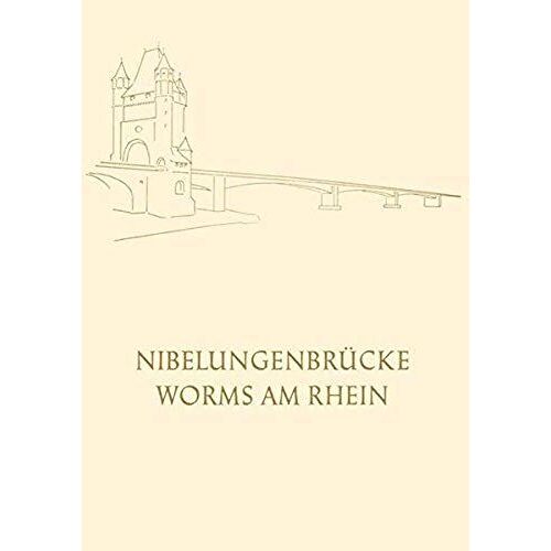 Die Nibelungenbrücke In Worms Am Rhein