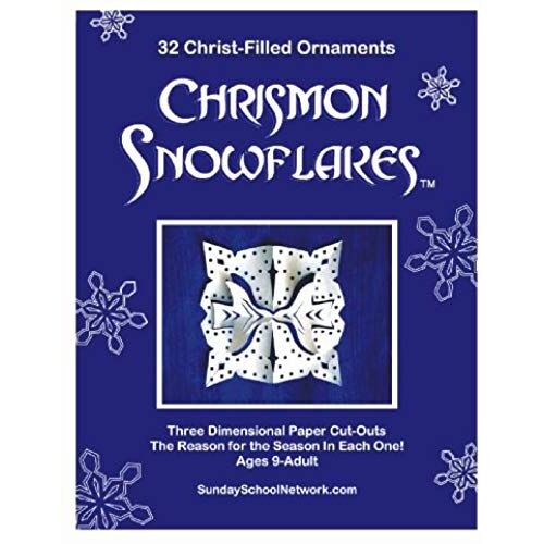 Chrismon Snowflake Ornaments: 32 Christ-Filled Ornaments