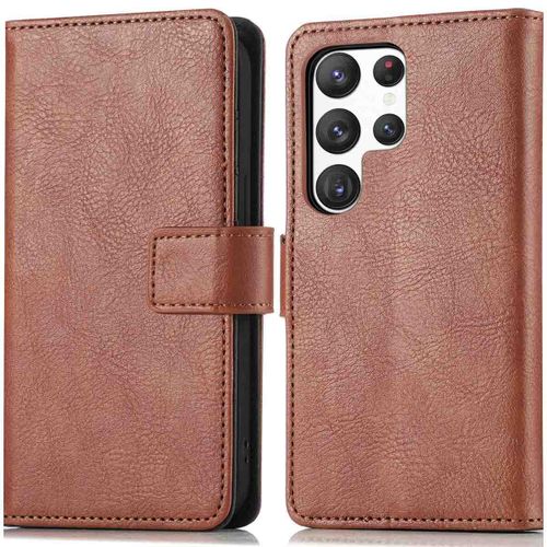 imoshion Étui de télephone portefeuille Samsung Galaxy S23 Ultra Marron