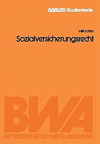 Sozialversicherungsrecht