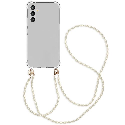 Imoshion Coque Avec Dragonne + ¿Bracelet Perles Samsung Galaxy A34 (5g) Transparent