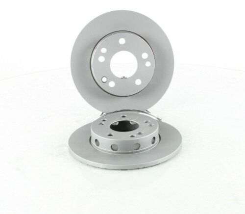 Jeu De Deux Disques De Freins Avants Pleins - Mercedes-Benz 190 (W201) E 1.8 (201.018) 04/1990>08/1993