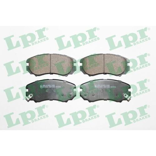 Jeu De 4 Plaquettes De Freins À Disques Avants - Hyundai Elantra Iii A Trois Volumes (Xd) 2.0 06/2000>07/2006