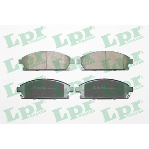 Jeu De 4 Plaquettes De Freins À Disques Avants - Nissan Pathfinder Ii (R50) 2.7 Td 4wd (Pr50) 09/1995>12/2004