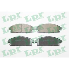 Jeu De 4 Plaquettes De Freins À Disques Avants - Infiniti M30 Coupé 3.0 01/1989>12/1993