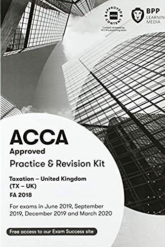 Acca Taxation Fa2018