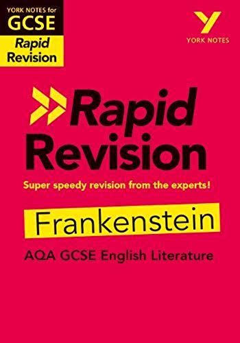 York Notes Rapid Aqa Gcse (Revision Guide) Frankenstein - For 2025, 2026 Exams