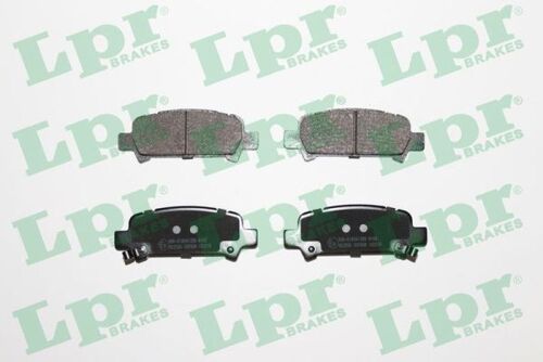 Jeu De 4 Plaquettes De Freins À Disques Arrières - Subaru Legacy Iv (Bl) 2.0 Awd (Bl5) 06/2005>04/2009
