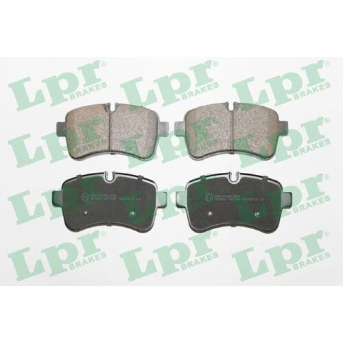 Jeu De 4 Plaquettes De Freins À Disques Arrièress - Iveco Daily Iv Fourgon 35c14 Gv, 35c14 Gv\P, 35s14 Gv, 35s14 Gv\P 07/2007>08/2011