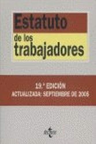 Estatuto De Los Trabajadores / Status Of Workers (Derecho)