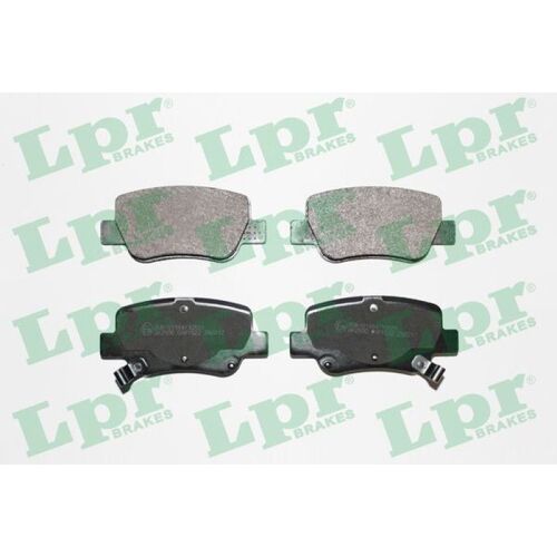 Jeu De 4 Plaquettes De Freins À Disques Arrières - Toyota Avensis A Trois Volumes (_T27_) 1.8 Vvt-I (Zrt271_, Zrt271r) 11/2008>10/2018