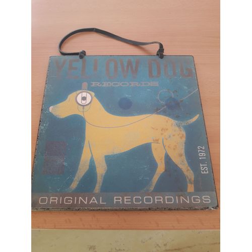 cadre deco Yellow dog