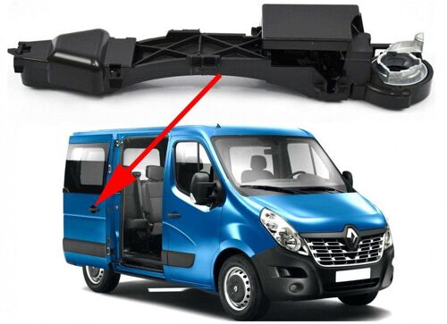 Mécanisme De Poignée Porte Latérale Droite - Opel Movano 2.3 Cdti 170 À Part. 05/2010