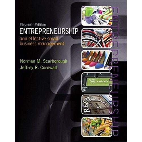 Entrepreneurship And Effective Small Business Management
