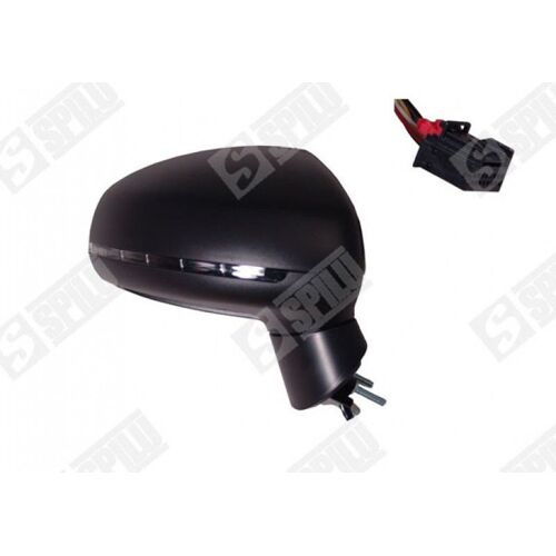 Rétroviseur Droit Electrique Dégivrage Avec Clignotant 6 Fiches - Audi A1 1.4 Tdi 90 À Part. 05/2010
