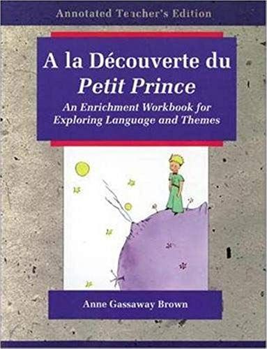 Fr-La Decouverte Du Petit Prin
