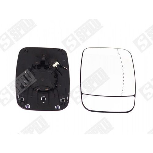 Glace De Rétroviseur Côté Passager Avec Dégivrage Et Angle Mort Et Partie Inférieure - Renault Trafic 1.6 Dci 145 À Part. 05/2014