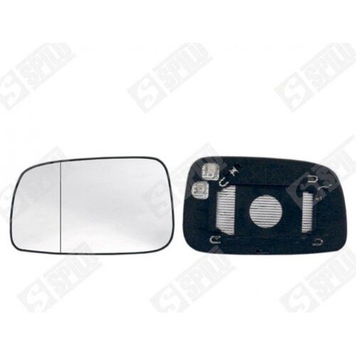 Glace De Rétroviseur Avec Support Côté Chauffeur Angle Mort Et Dégivrage - Toyota Corolla 1.6 Vvt-I 06/2004-07/2007