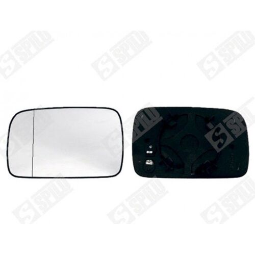 Glace De Rétroviseur Avec Support Côté Passager Electrique Avec Dégivrage - Volkswagen Polo Variant 1.0 05/1997-09/2001