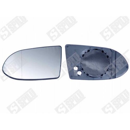 Glace De Rétroviseur Avec Support Côté Chauffeur Avec Dégivrage Et Angle Mort - Opel Zafira 2.0 Opc 04/1999-06/2005