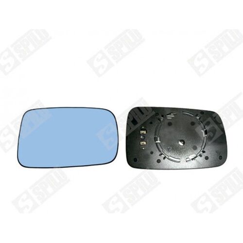 Glace De Rétroviseur Bleue Avec Support Côté Passager Angle Mort Et Dégivrage - Bmw Serie 7 745 D 300 11/2001-12/2009