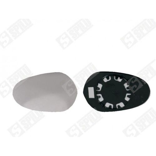 Glace De Rétroviseur Avec Support Côté Chauffeur Ou Passager - Lancia Ypsilon 1.4 16v 10/2003-12/2011