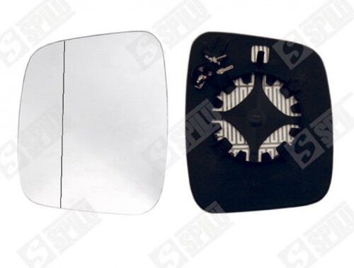 Glace De Rétroviseur Avec Support Côté Passager Avec Dégivrage - Citroen Nemo 1.4 Hdi 68 À Part. 04/2009