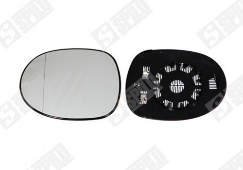 Glace De Rétroviseur Avec Support Côté Chauffeur Angle Mort Et Dégivrage - Honda Civic Hatchback Type R 09/2005-12/2012