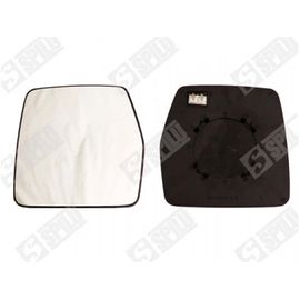 Glace De Rétroviseur Avec Support Côté Chauffeur Electrique Avec Dégivrage - Fiat Scudo 2.0 Jtd 109 02/1996-12/2006