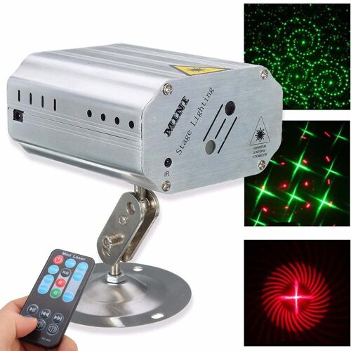 Effet de scène éclairage LED projecteur Laser scène DJ Disco lumière commande vocale musique rythme Flash discothèque danse fête lumières