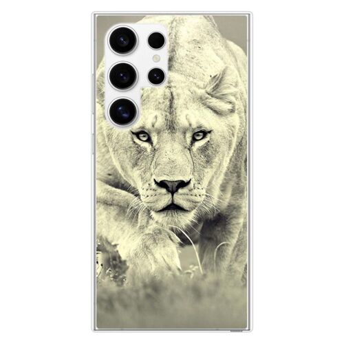 Coque En Silicone - Compatible Samsung Galaxy S24 Ultra - Design Lionne
