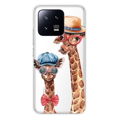 Coque En Silicone - Compatible Xiaomi 13 - Design Funny Girafe