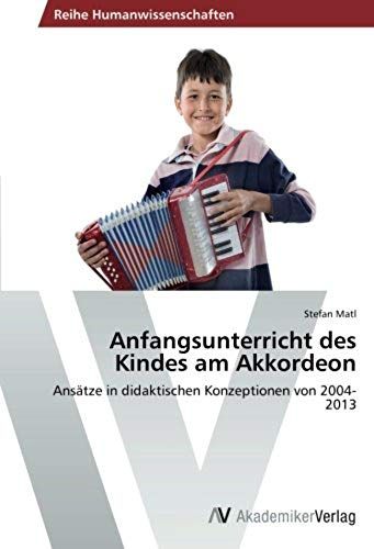 Anfangsunterricht Des Kindes Am Akkordeon
