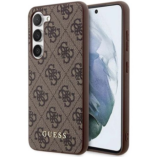Guess ¿Coque Arrière 4g Classic Logo Samsung Galaxy S24 Plus Brun