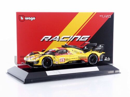 Bburago 1/43 - Ferrari 499p 3.0l Turbo V6 - 24h Le Mans 2024 36317-83-Bburago