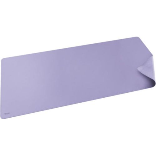 Trust Benya Tappetino da Scrivania XXL 900x430mm Viola in Pelle PVC Vegana