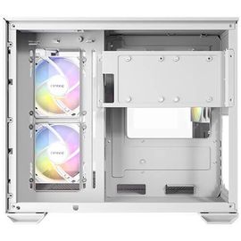 Antec CX600M Trio ARGB White Mini Tower Transparent et Blanc