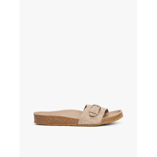 Sandales Ajustables En Daim Soft Suede Adjustable Mule/Coastal Taupe - 36