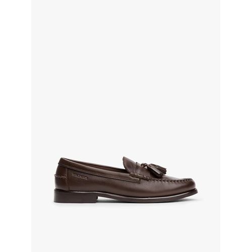 Mocassins Pampilles En Cuir Hilfiger Tassel Lth Loafer/cocoa