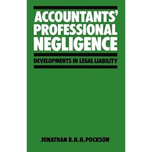 Accountants' Professional Negligence