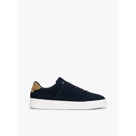 Baskets En Daim Semellepaisse Th Court Summer Suede/navy Blue