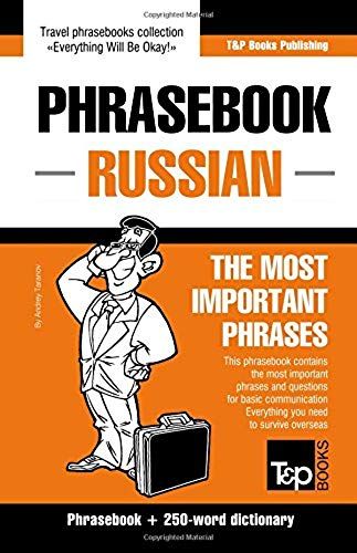 English-Russian Phrasebook And 250-Word Mini Dictionary