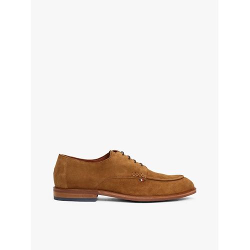 Derbies En Daim Lacets Hilfiger Thunit Suede M Toe Shoe/coconut Grove