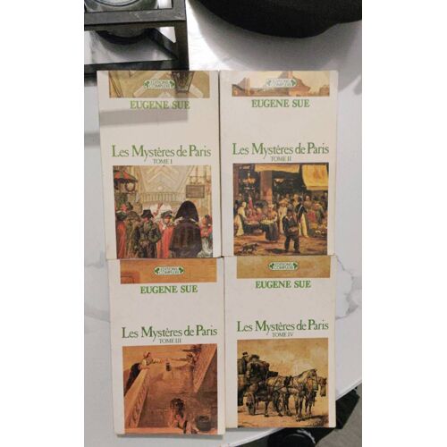 Lot Les Mystères De Paris Tome 1 , 2 , 3 ,4 Eugène Sue