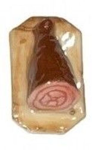 Fève Jambon Sur Planche De Bois. Série Les Festins Des Rois. Prime, 1995